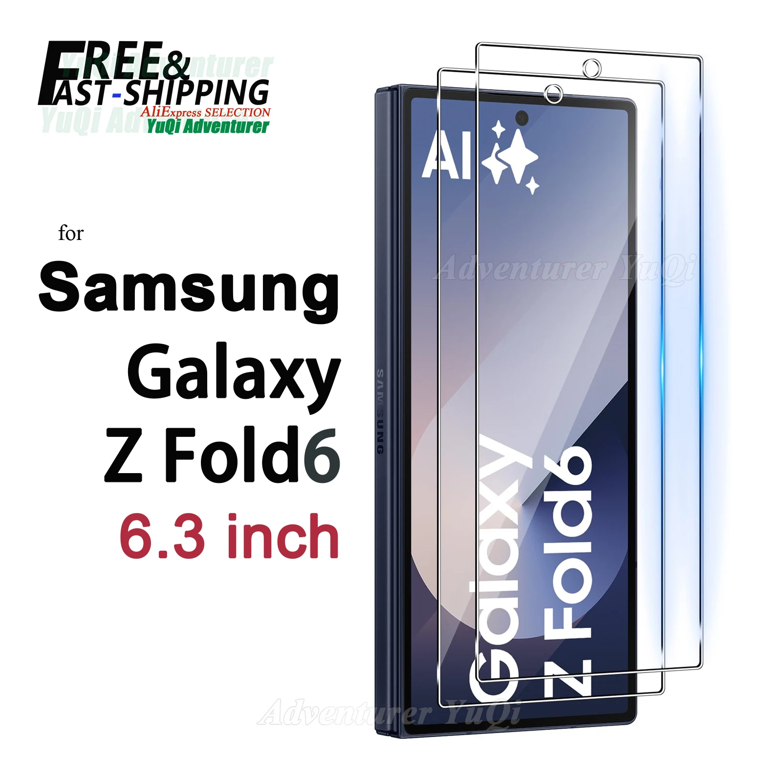 Защитная пленка для экрана Galaxy Z Fold6 Samsung 6 3 дюйма чехол дисплея закаленное стекло