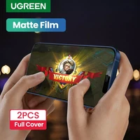 ugreen matte film phone screen protector for iphone 12 pro max full cover tempered glass for iphone 12 mini screen film