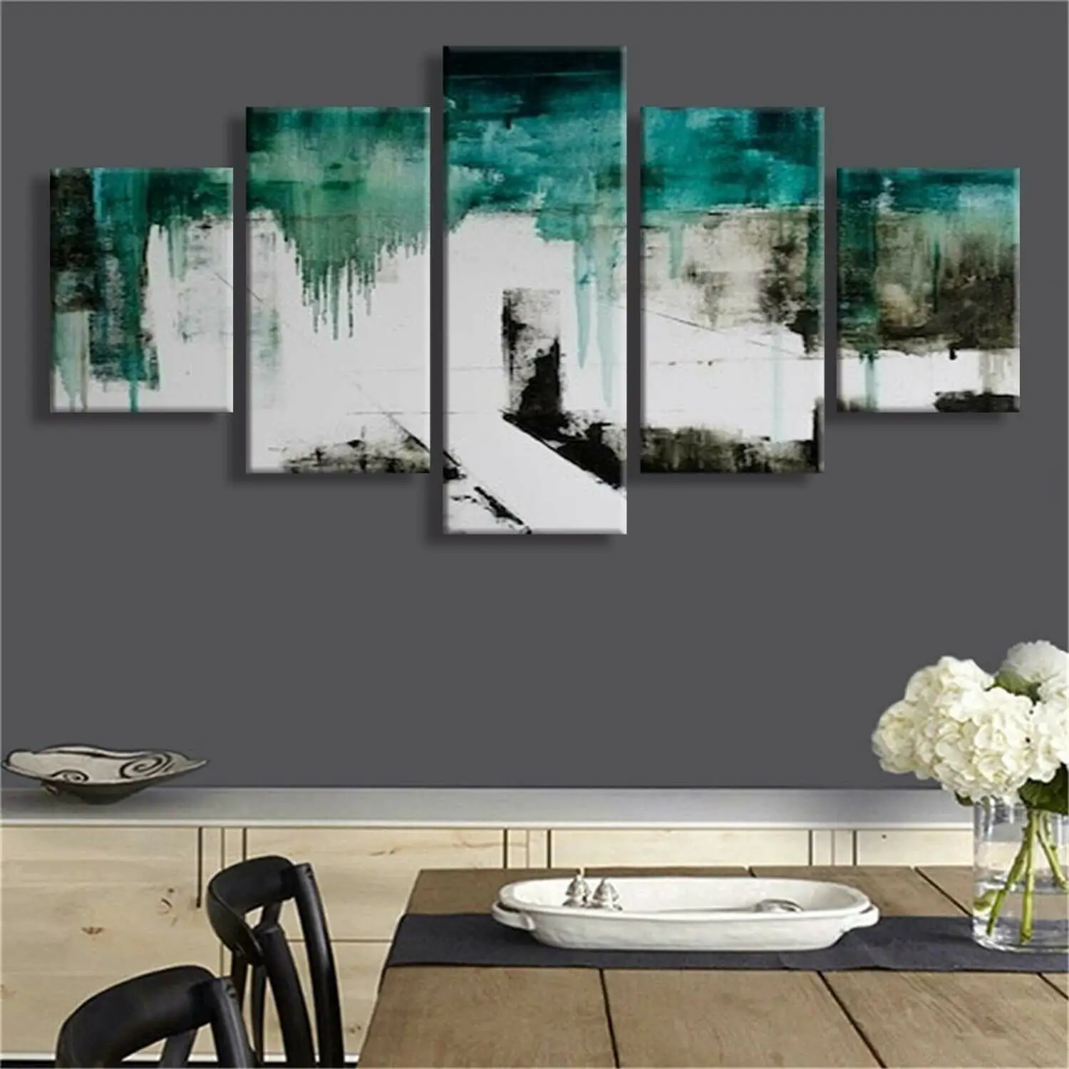 

Фотообои и плакаты для гостиной 5 шт., картины на холсте, HD печать, декор для стен дома, без рамки