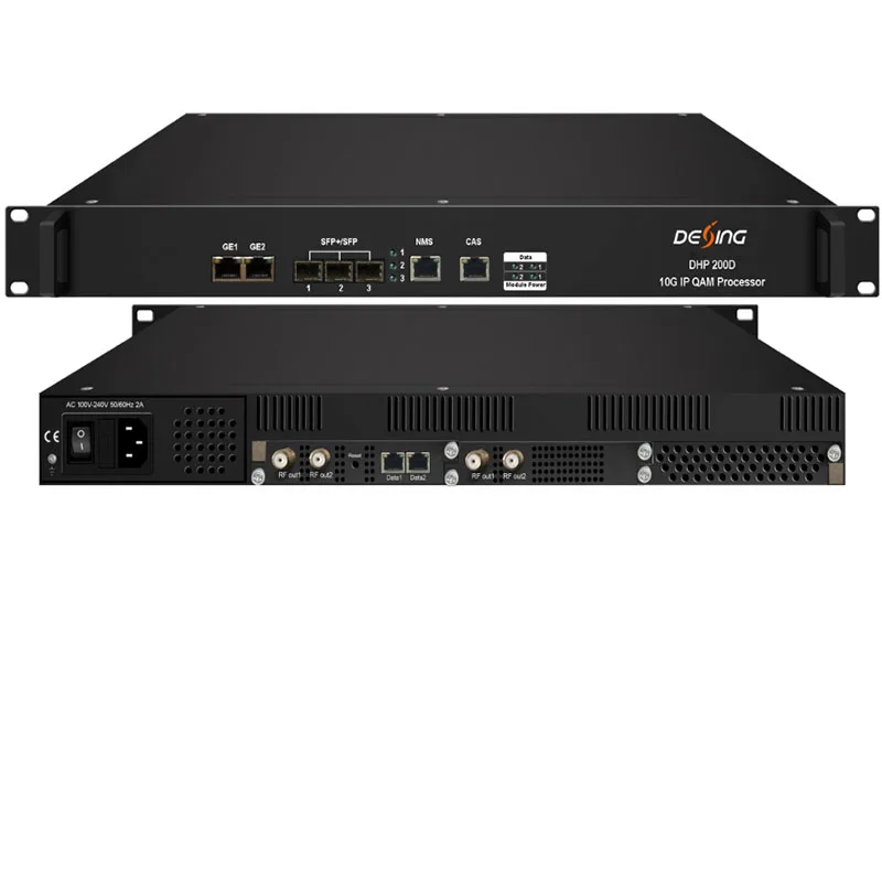 Многослойный шифрованный Dvb-c Ip-модуль Qam Ip-Rf-модулятор