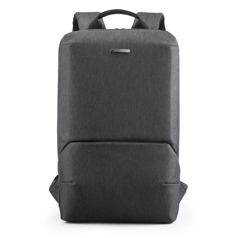 

Recommend New Thin 15'' Laptop Backpacks Men Women Business Backpack Office Work Bag Unisex Gray Ultralight Schoolbag With USB