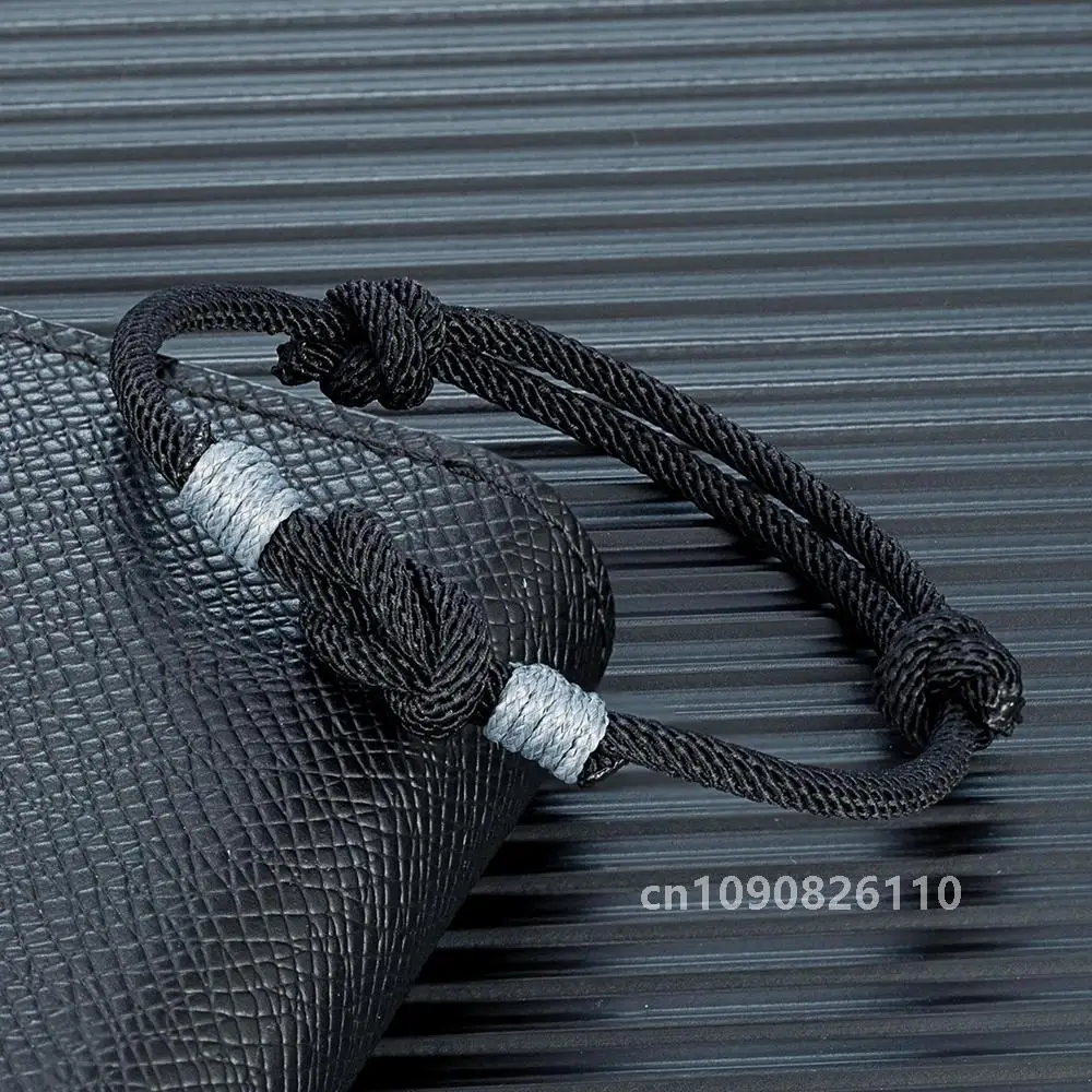 MKENDN минималистичный мужской и женский регулируемый браслет из веревки с узлом