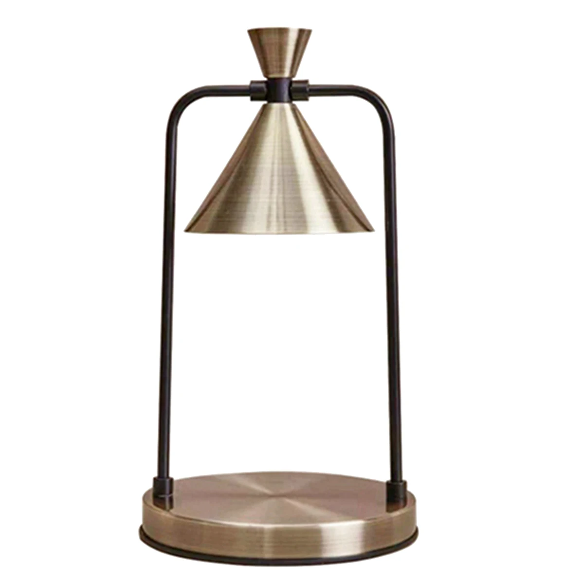 

Candle Warmer Wax Melt Lamp Lantern for TCandle Melting Waxing Burner Aromatherapy Lamp Table Lamp Bronze US Plug