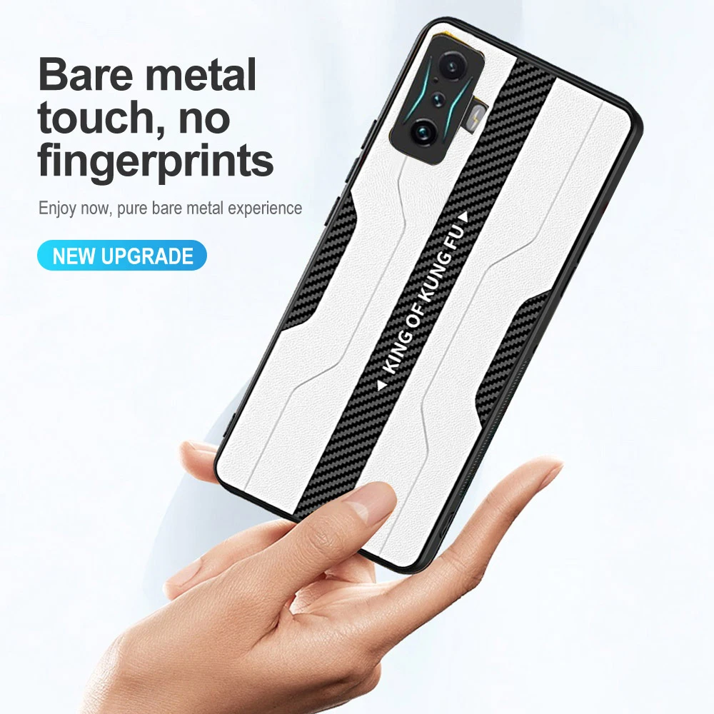 

For Xiaomi Poco F4 GT 5G Case Fashion Leather Texture Back Cover On Pocco Poko Little F4GT F 4 GT TPU Soft Frame Protect Fundas