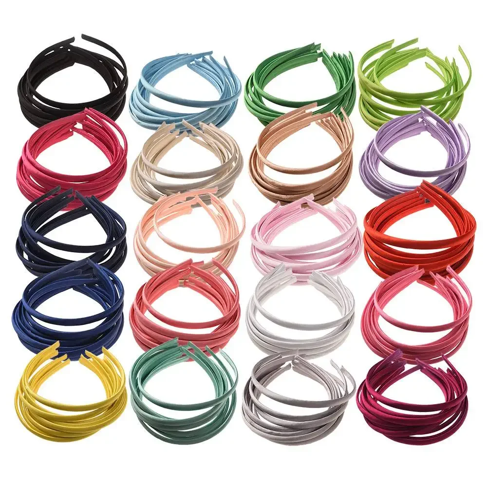 Резинка для волос в рубчик, 10 шт., 0,4 дюйма, повязка на голову для ...