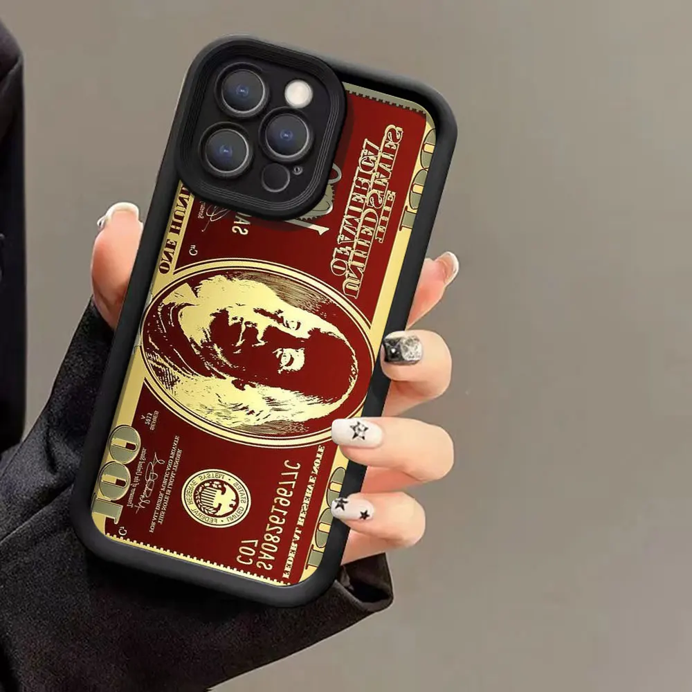 Роскошный чехол для телефона с изображением доллара США ДЛЯ VIVO Y100 Y93 Y91 Y81 Y78 Y77 Y76 Y75