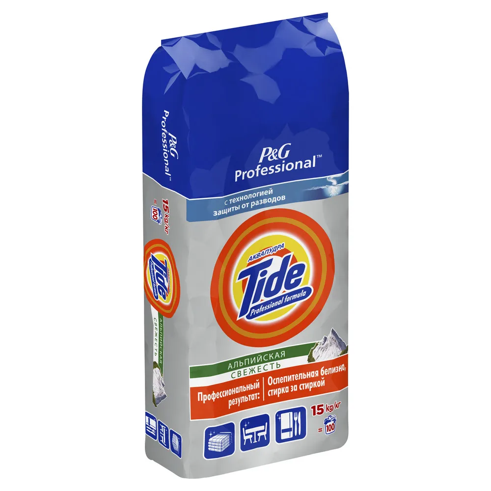 Стиральный порошок TIDE Expert Альпийская Свежесть Автомат СМС 15кг - купить по