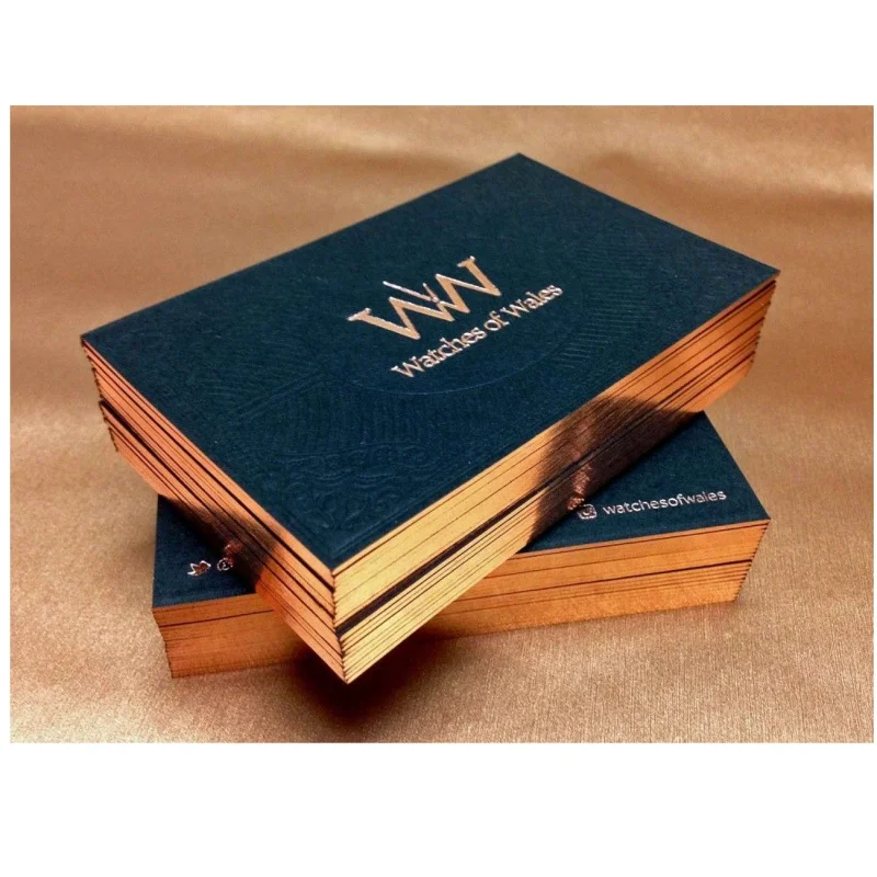 

Luxury gold name card elegant foil embossed business Visiting cards printing