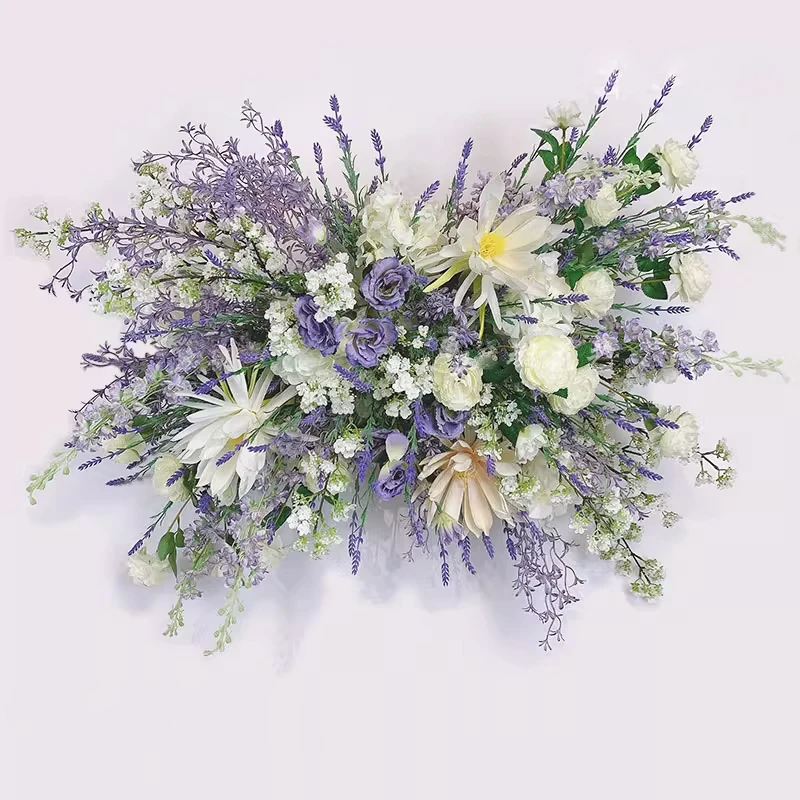 Оригинальная Свадебная искусственная настенная Подвеска композиция с цветочным