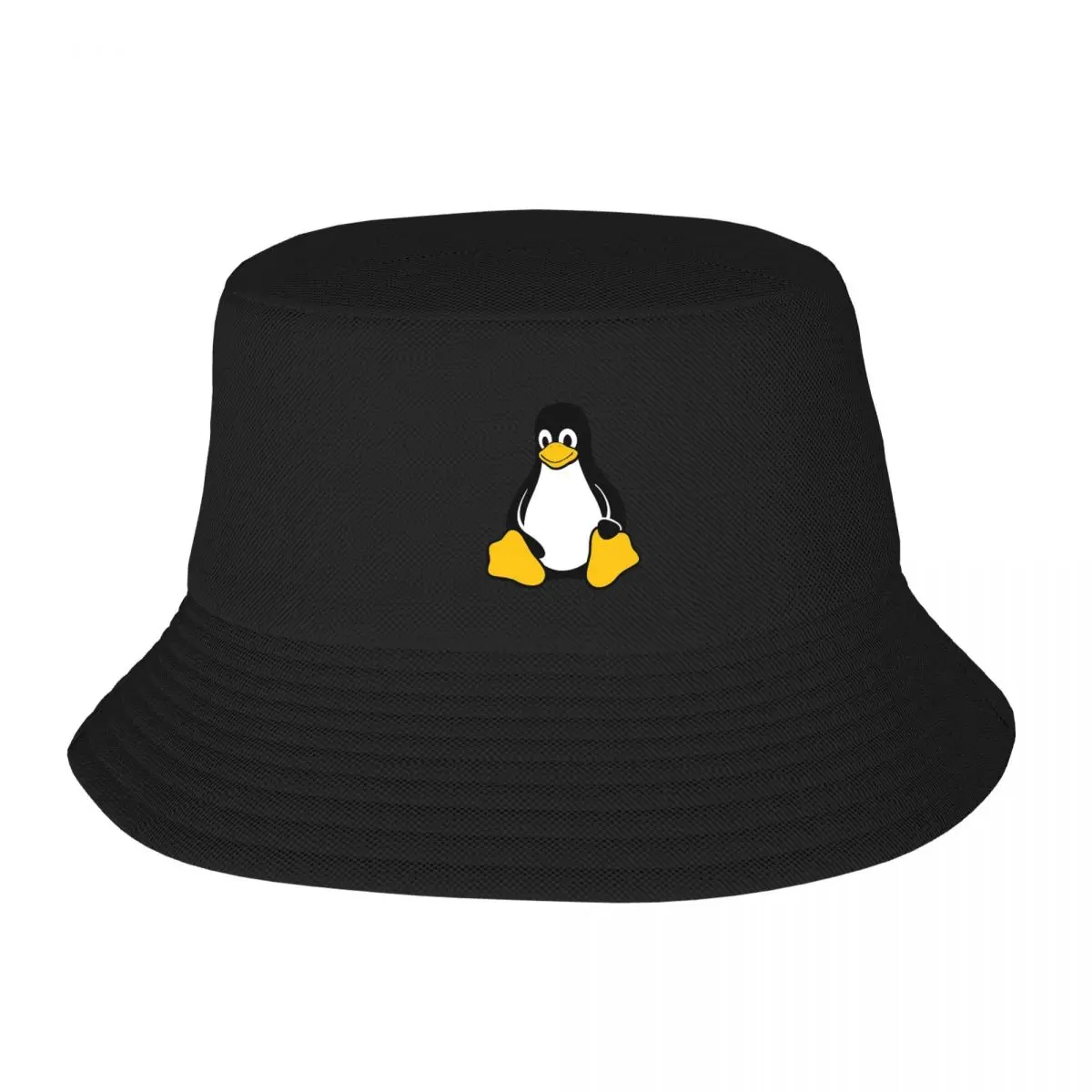 

Linux Penguin Adult Fisherman's Hat Bob Bucket Hats Men Women Caps fisherman Hat Girl Boy Hat