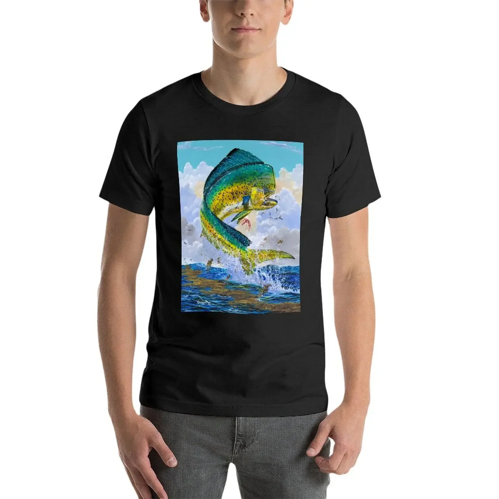 Футболка Mahi Hook Up рубашки с синим замком большие размеры быстросохнущие простые