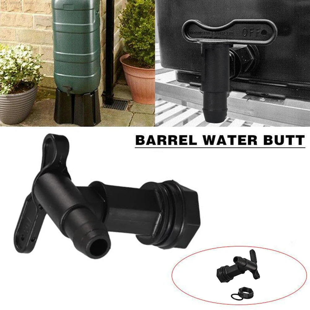 

1pc 25.4mm Thread Bucket Plastic Faucet Bottling Faucet IBC Barrel Water Butt Tap Garden Irrigation Tool Replacement Accessories