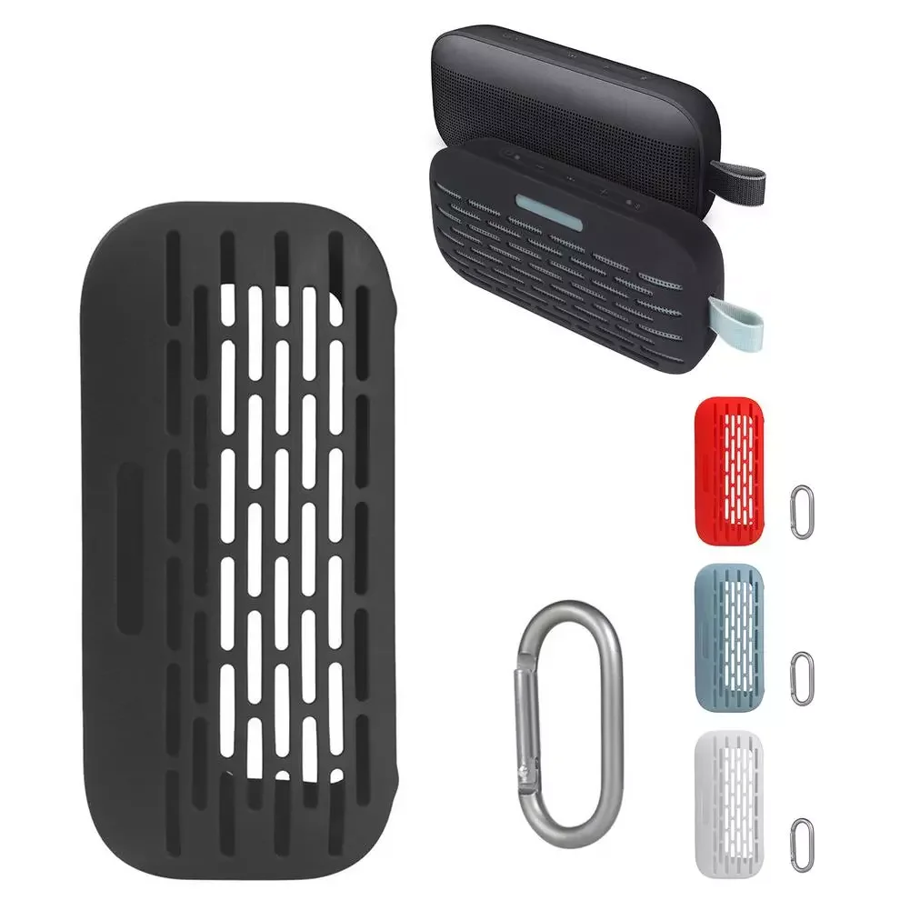 

Case Cover For Bose Sounlink Flex Mini Bluetooth Speaker Travel Carry Box Portable Shockproof Silicone Carry Case Bag