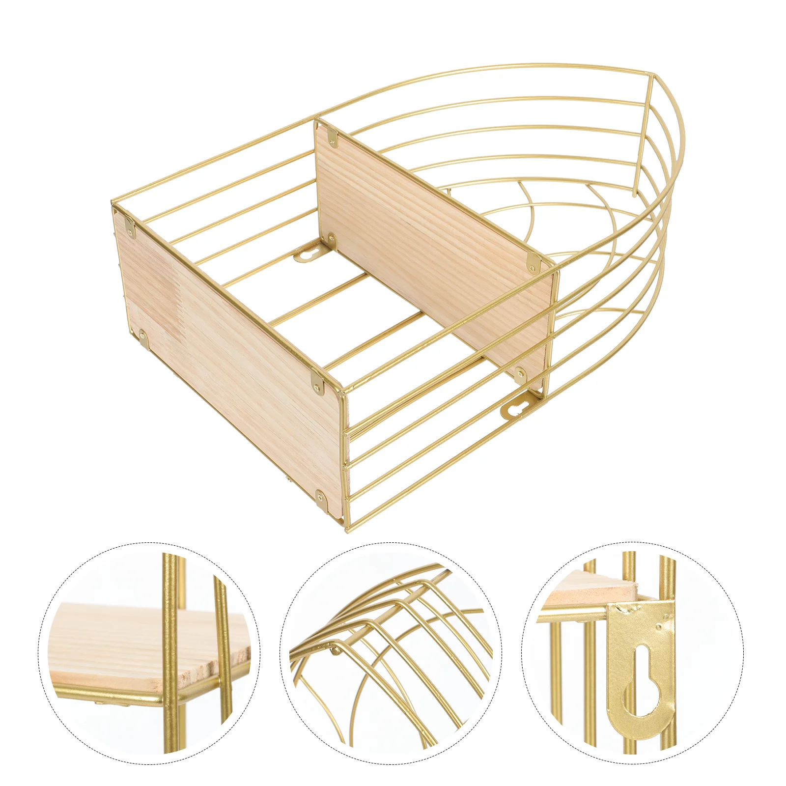 

1pc Home Wall Mounted Storage Rack Multi-functional Sundries Organizing Rack