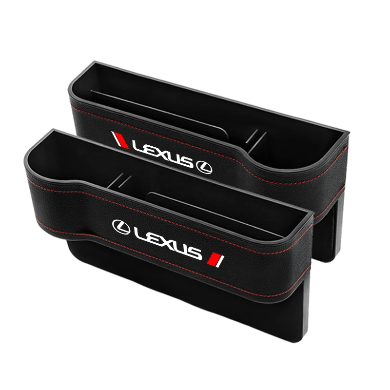 

Car Accessories Seat Gap Storage Box Car Slit Filler Holder Stuff Organizer Case For Lexus CT200h F Sport ES LS IS GS LC RC GC