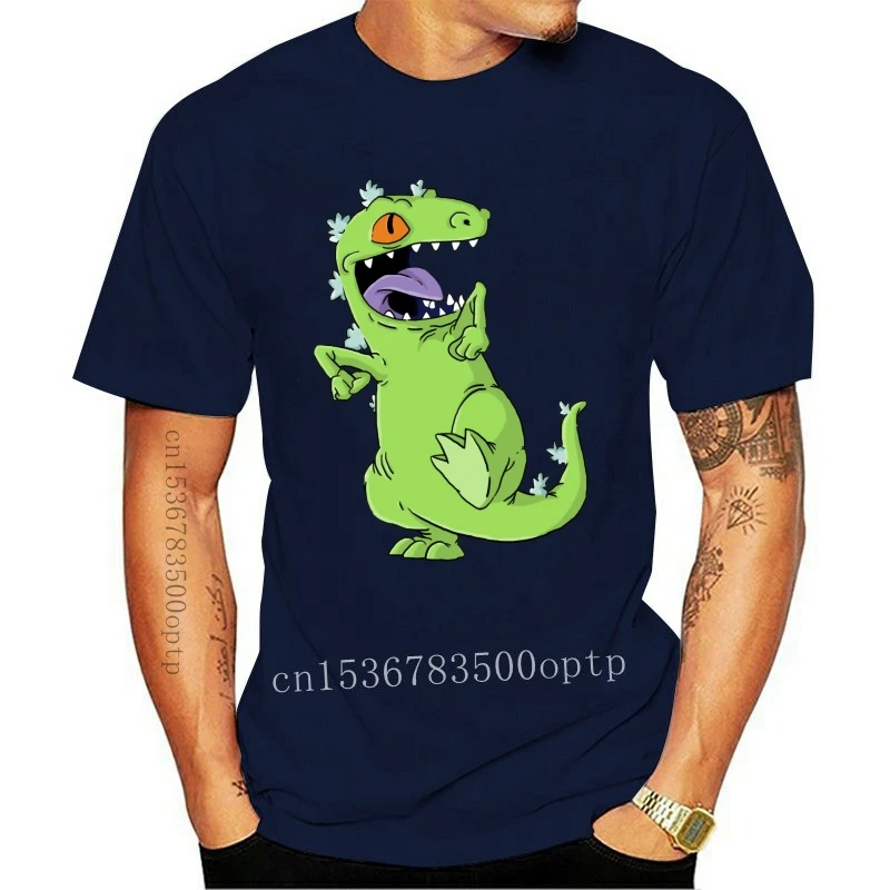 

Мужская одежда 3903D Мужская футболка Reptar рубашка унисекс футболка с принтом футболки Топ