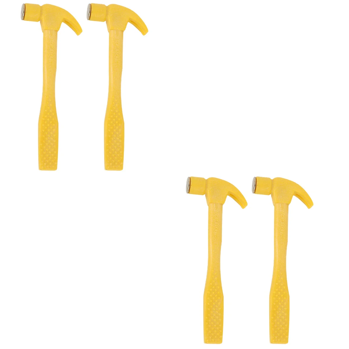 

4 Pcs Plastic Playes Hammering Tools Gavel Game Kids Mallet Toy Mini Hammers Props Golden Eggs Toddler Funny Children