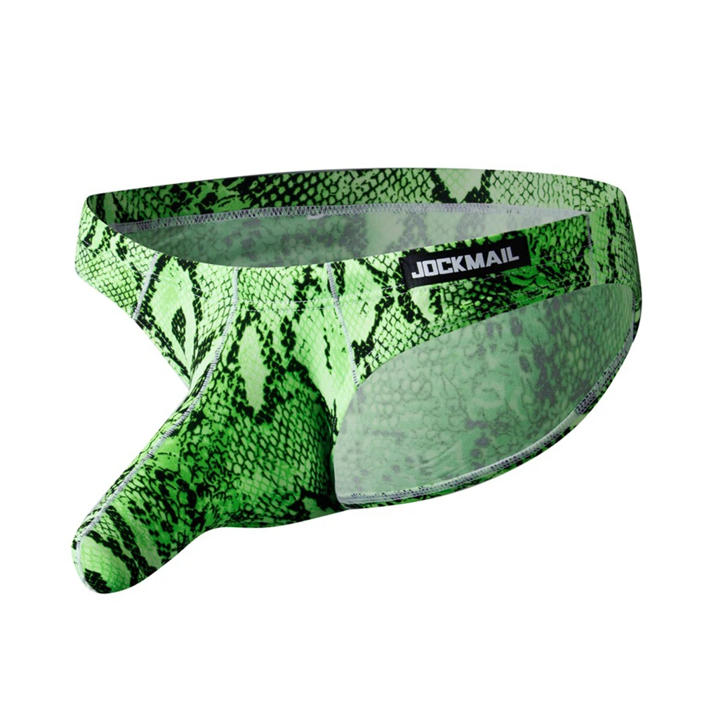 

Men Sexy Leopard Underwear Elephant Nose Briefs Underpants Bikini-Trunks Shorts Front Pouch Bag Sleeve Sexy Thong Men Underwear
