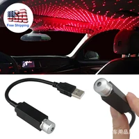 2 pcs ambient lights car roof star light romantic usb night light atmosphere lamp home ceiling decoration light plug and play