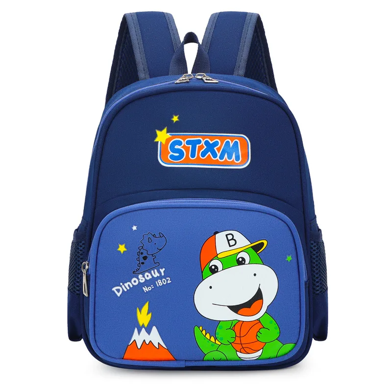 New Children's School Bag Cartoon Cute Rabbit Dinosaur Kindergarten Waterproof Backpacks for Boys and Girls Large Capacity