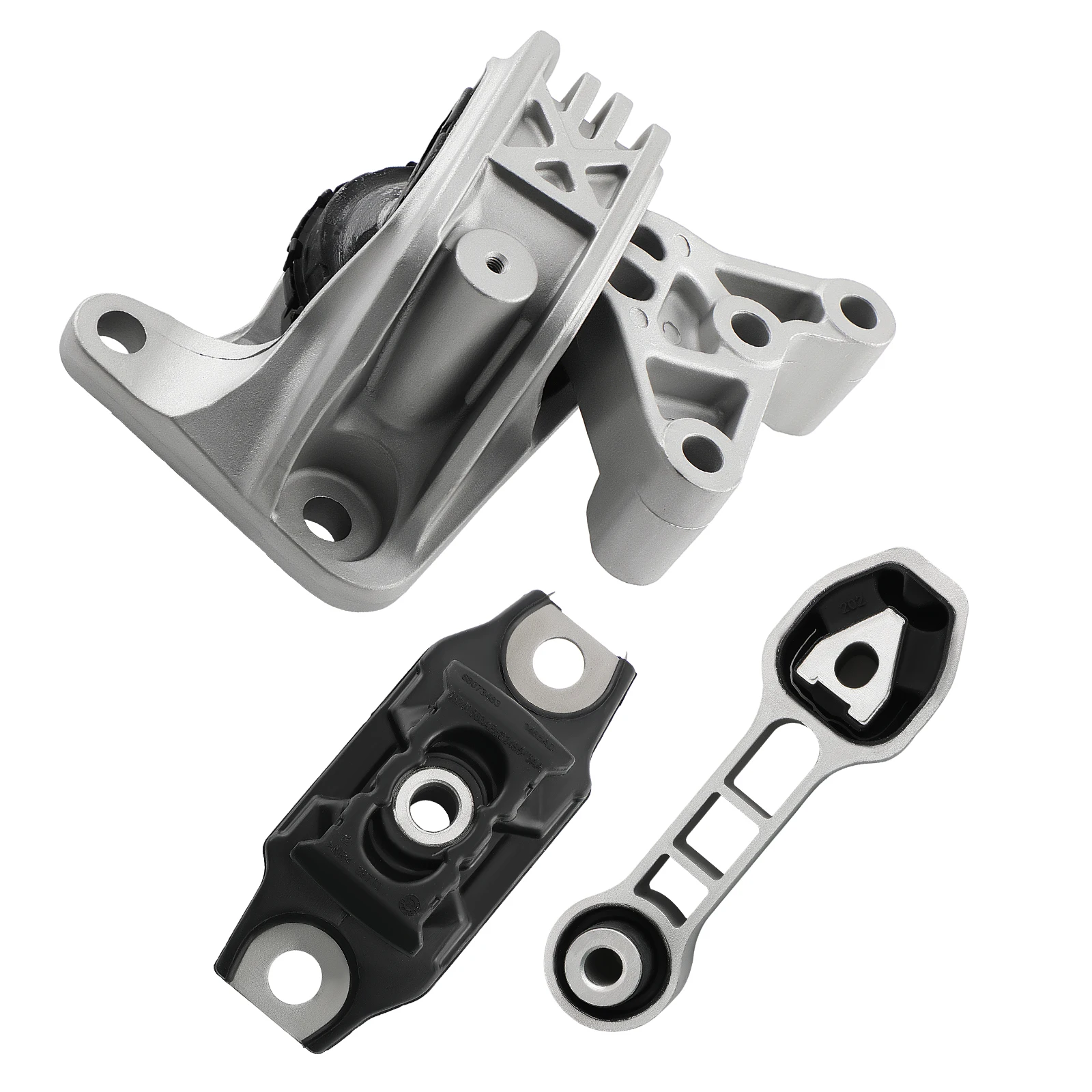 Комплект крепления двигателя и трансмиссии для Fiat 500 1.4L 12-18 9893 9895 9876 68073217 АД