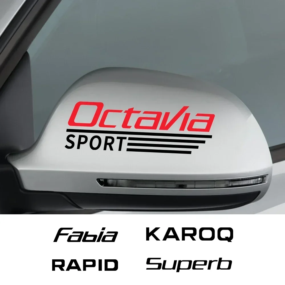 Зеркало заднего вида для Skoda Octavia Fabia Rapid Superb Kodiaq Scala Karoq Kamiq 2 шт.