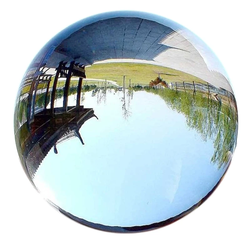 

Clear Glass Crystal Ball Healing Sphere Photography Props Gifts