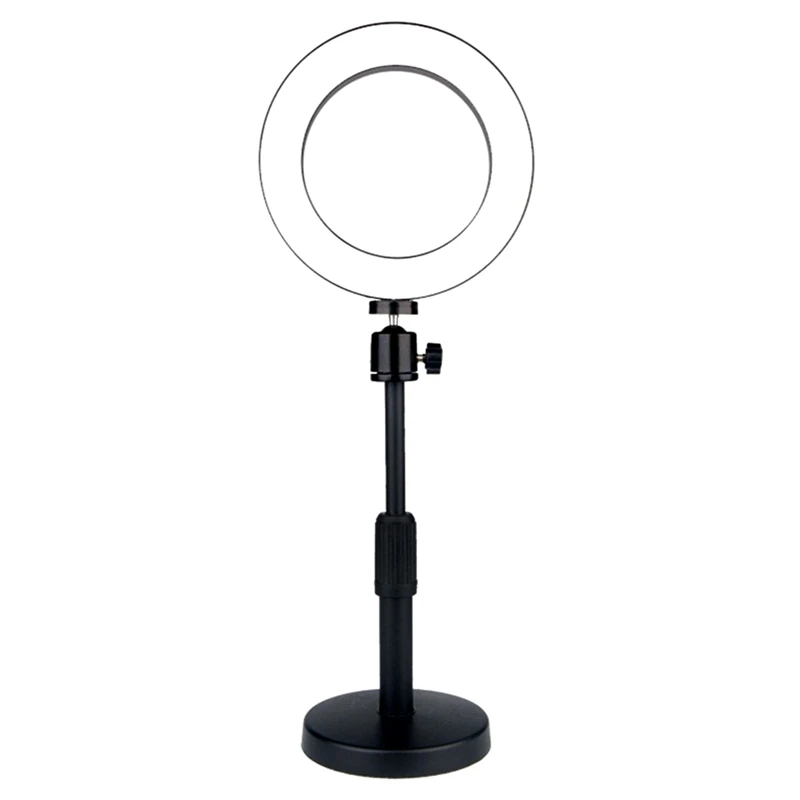 

Round Desktop Fill Light, 360 Degree Free Rotation Fill Light, Suitable For Live Broadcast, Photography, Outdoor