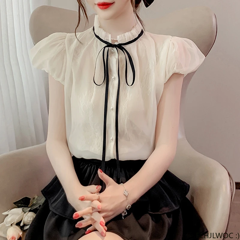 Женские милые топы в стиле преппи винтажные японские корейские элегантные