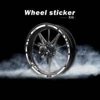 for yamaha xj6 diversion motorcycle reflective decals wheels moto rim stickers decoration protection rim sticker