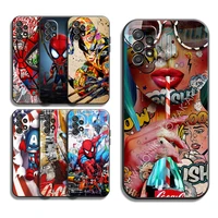 marvel avengers phone cases for samsung galaxy a51 4g a51 5g a71 4g a71 5g a52 4g a52 5g a72 4g a72 5g carcasa funda