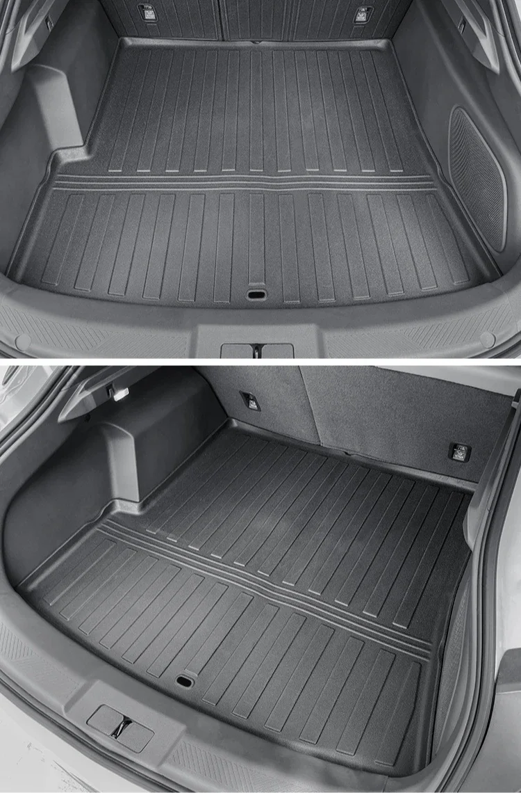 Для XPeng MONA M03 2024 коврики для багажника TPE подушечки ног передние и задние