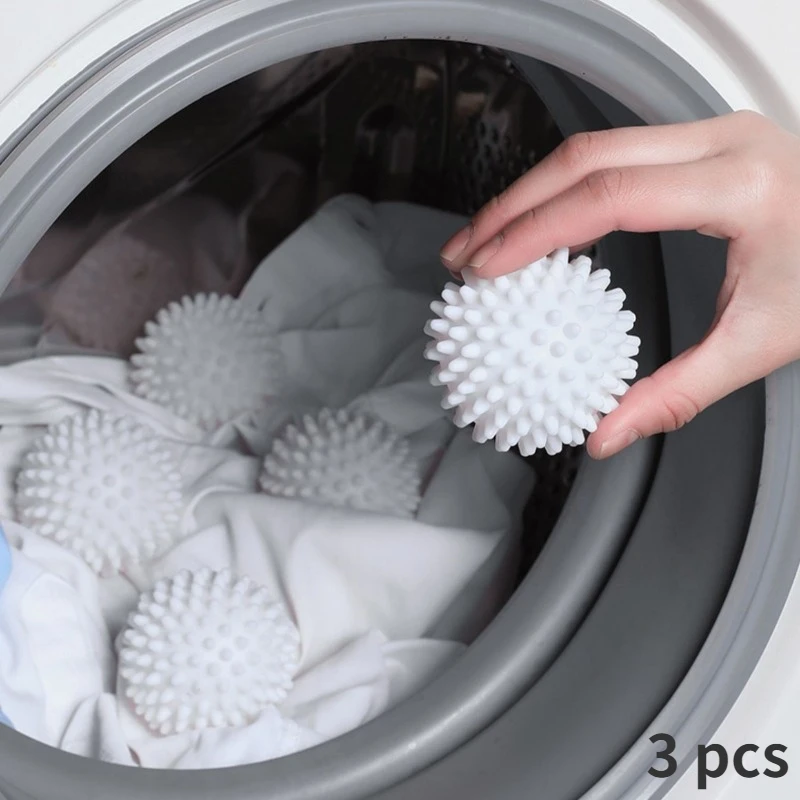 

3 pcs Reusable Soft Ball To Prevent Tangles for Washing Machines