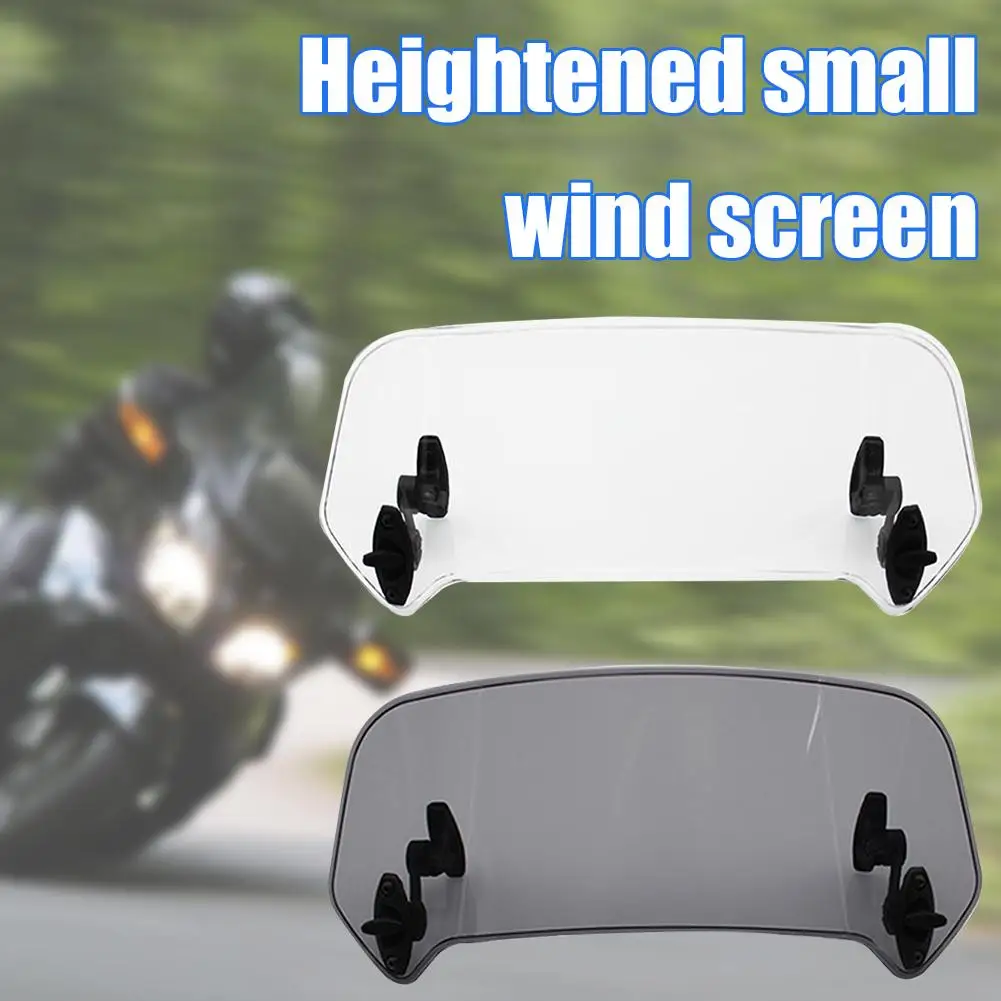 РЕГУЛИРУЕМЫЙ УДЛИНИТЕЛЬ лобового стекла мотоцикла для BMW Honda Kawasaki Ducati, дефлектор лобового стекла с зажимом L9I4