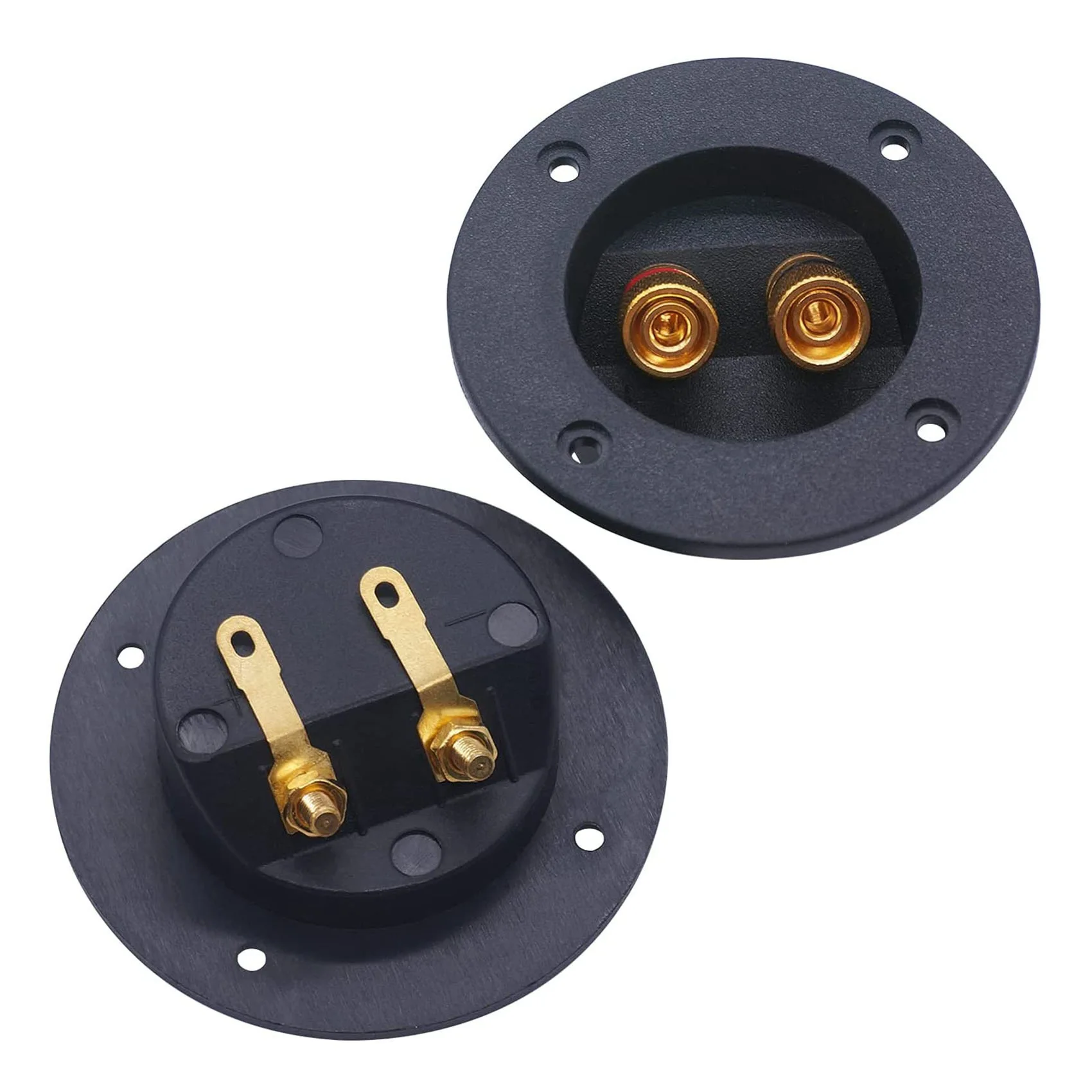 3 шт. DIY домашняя автомобильная стерео 2-полосная коробка для динамиков клеммная