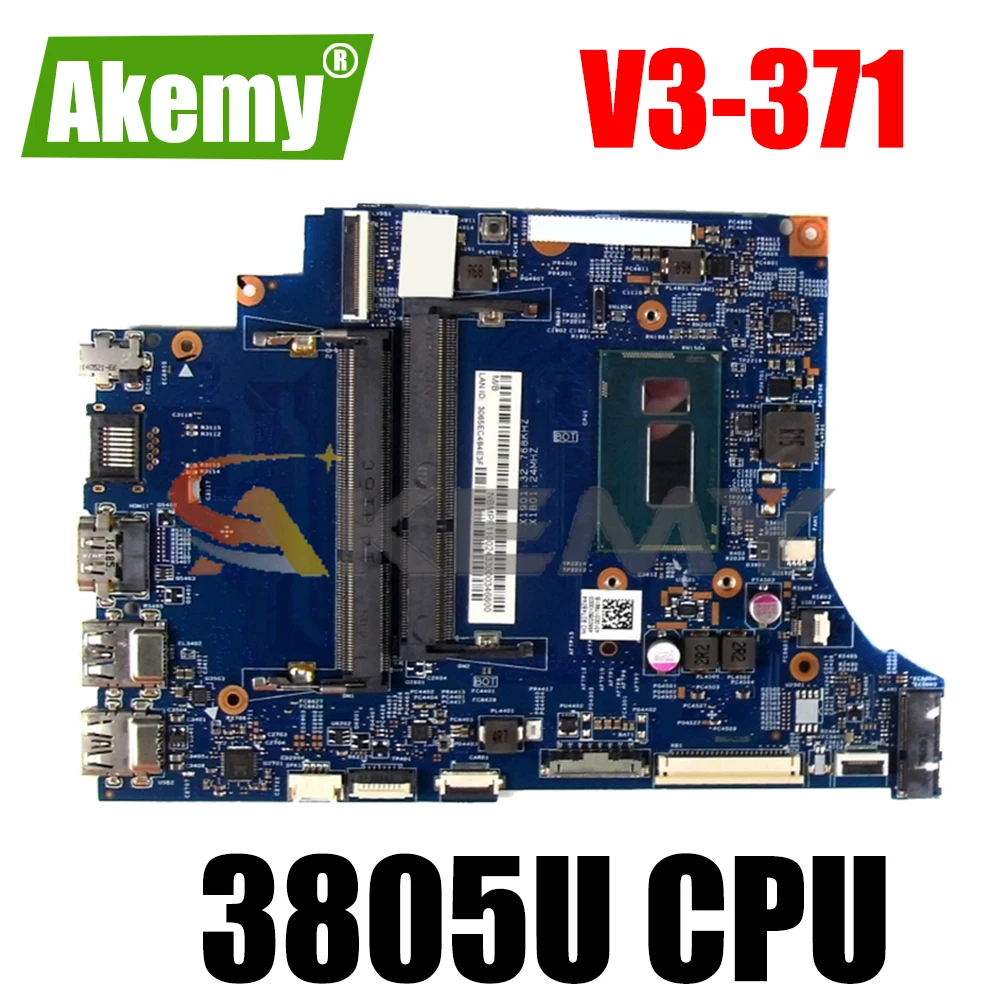 

For Aspire ACER V3-371 Pentium 3805U Notebook Mainboard 13334-1M SR210 DDR3 Laptop Motherboard