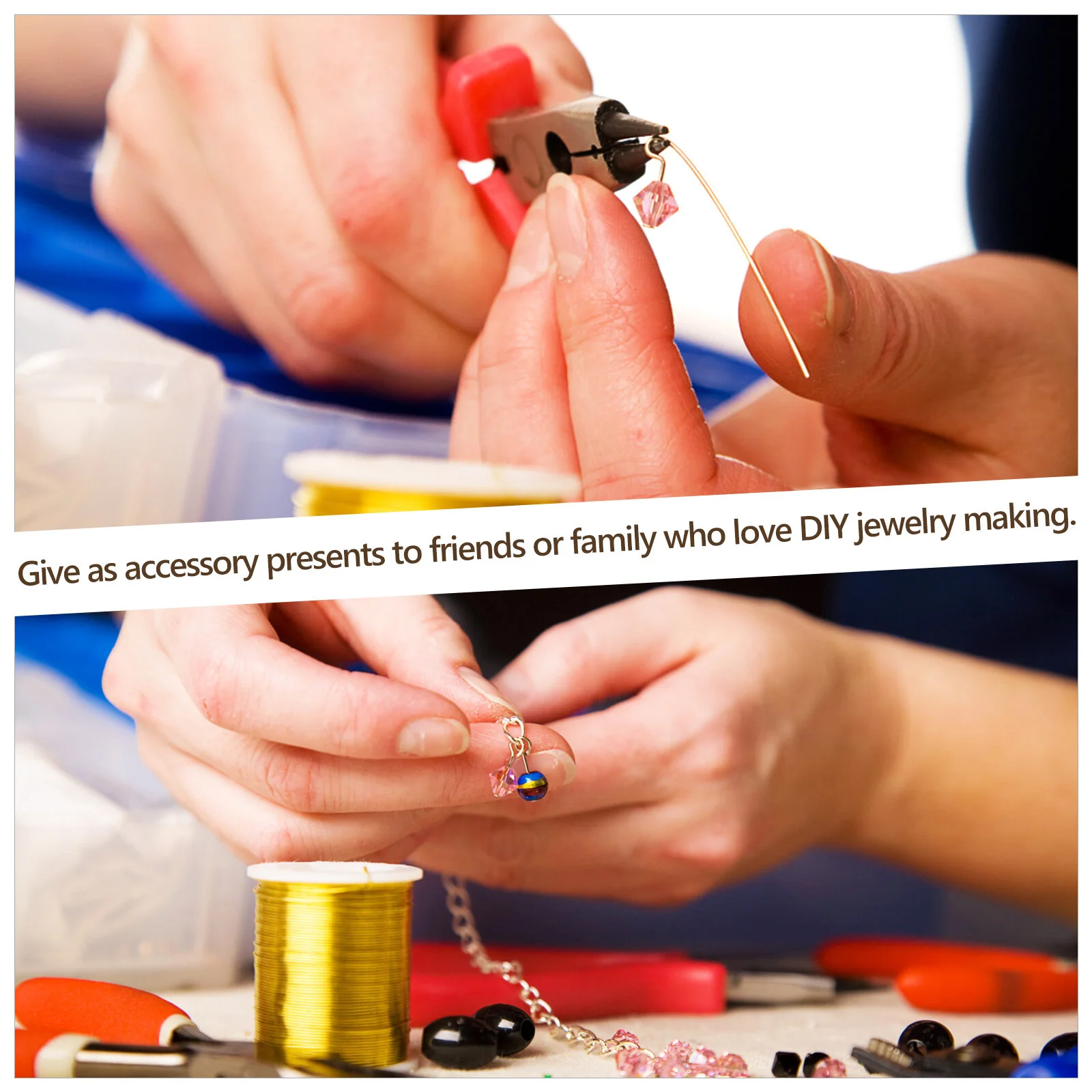 200 Pcs DIY Ball Needle Craft Needles Jewelry Making Beaded Earrings End Metal Copper Earring-making