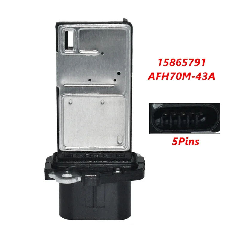 Фото AFH70M-43A Датчик массового расхода воздуха MAF для Buick Regal Cadillac SRX STS Chevrolet Camaro Cobalt Impala GMC Canyon 15865791 №1