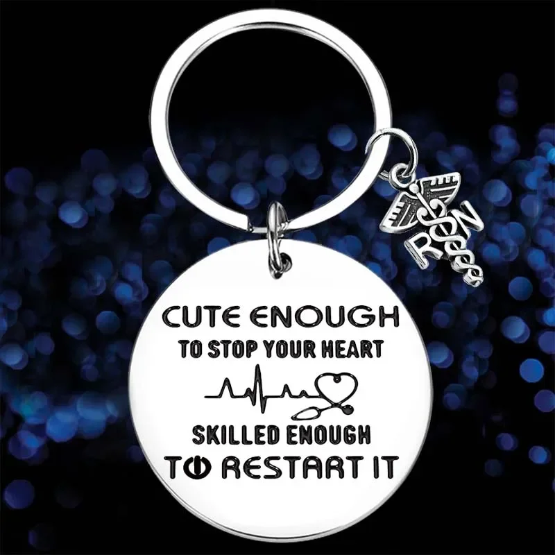 Брелок для ключей медсестер милый забавный подарок выпускного врачей