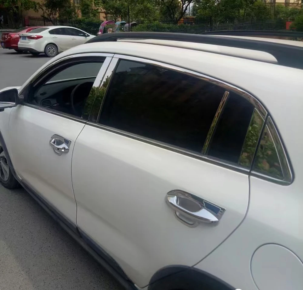 10 шт. декоративные полосы из нержавеющей стали для Kia KX Cross 2018 2019 2020 2021