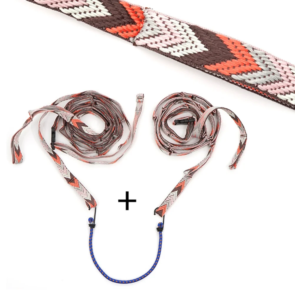 

Набор из 2 ярких практичных прочных ремешков с принтом для пеших прогулок, кемпинга и активного отдыха