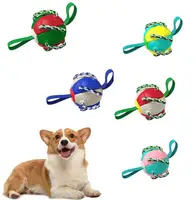 Dog Chew Balls Football Bite Resistance Toy Dog Interactive Toy Dog Outdoor Training Toys For Medium Large Dogs Pet Supplies