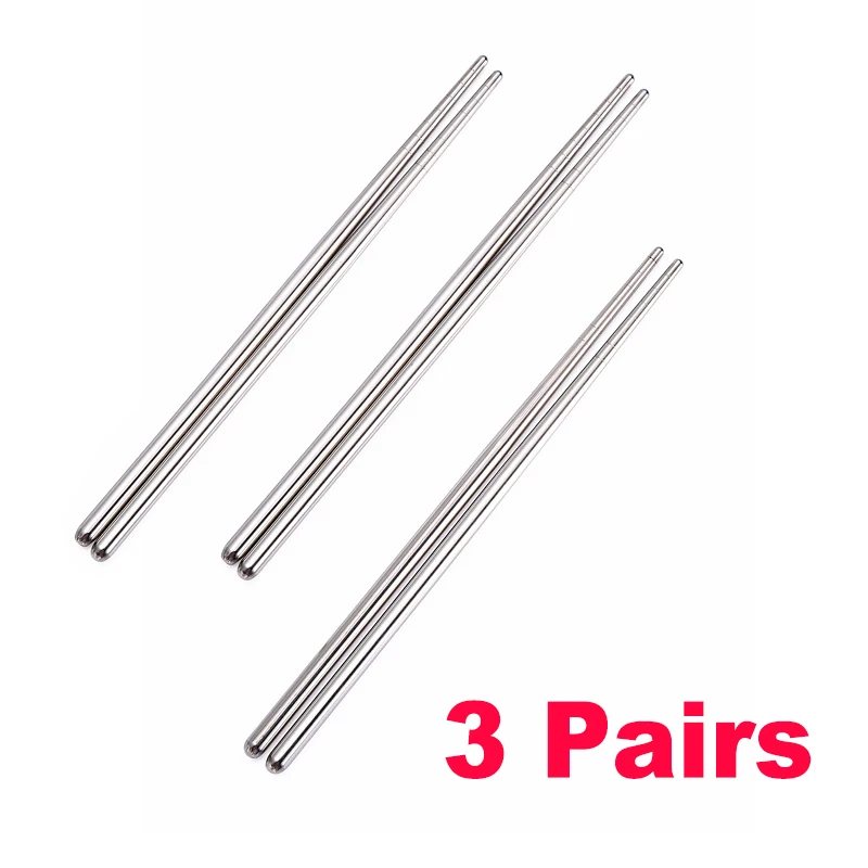 

Нескользящие палочки для еды из нержавеющей стали