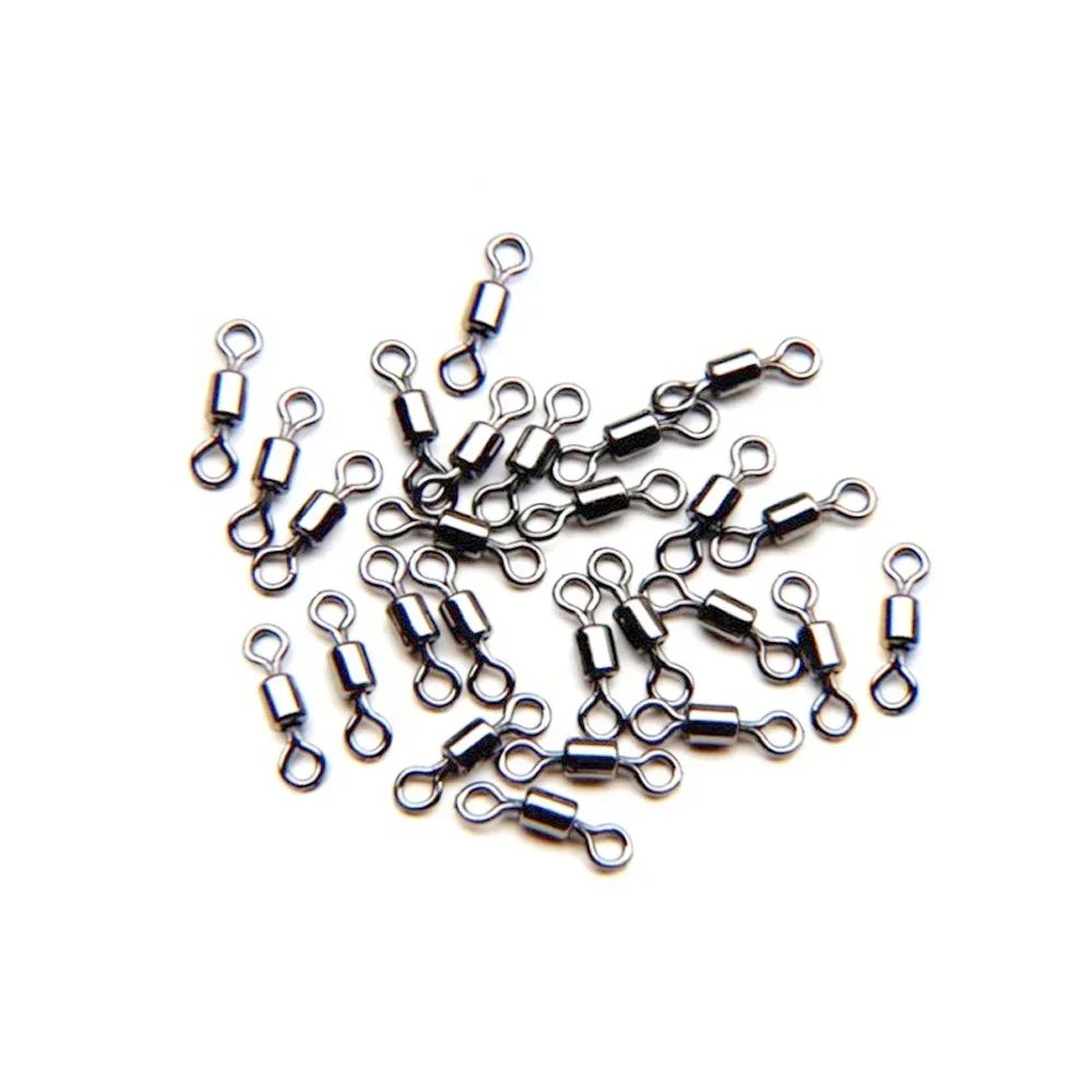 

Fishing Barrel Bearing Rolling Swivel Solid Ring Lure Connector Carp Fishing Tackle Accessories Fish Tool