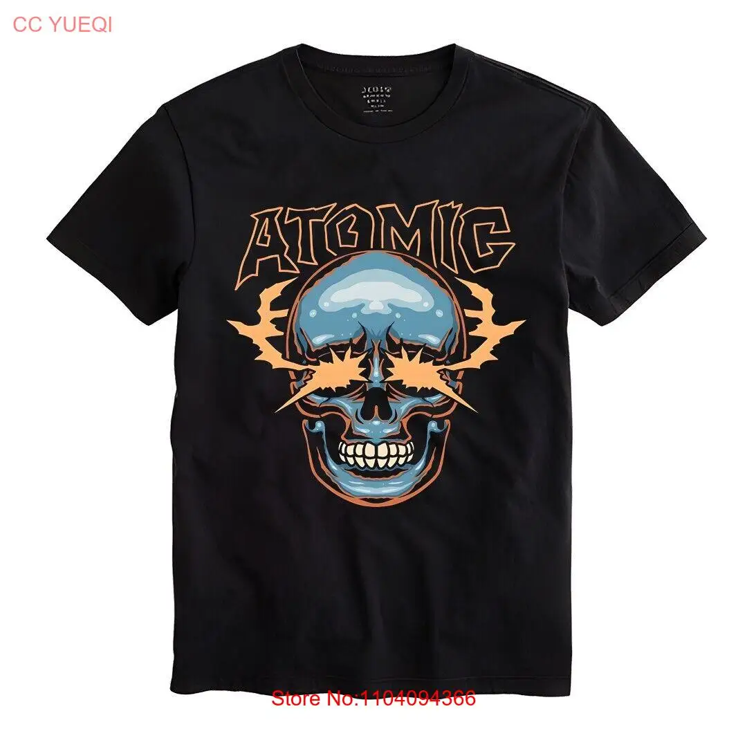 Футболка Atomic Мужская унисекс Черная рубашка Размер S-5XL