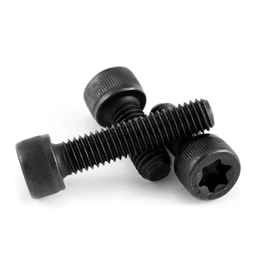 

GB2671.2 M3 M4 M5 M6 M8 M10 M12 Черный болт с цилиндрической чашечкой класса 12,9 Torx Six Lobe Star с торцевой головкой и защитным винтом