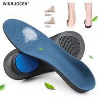 eva high quality sport arch support insoles flat foot orthopedic for men women shoes soles inserts running corrector insoles