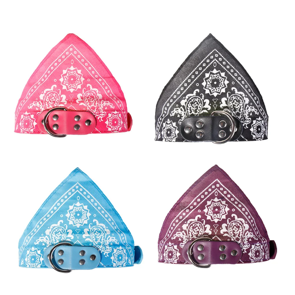 

Pet Dog Scarf Bandana Collar Costume Neckerchief Puppy Triangle Head Kerchiefs Reversible Bibs Wedding Cat Bib Grooming