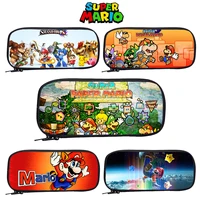 super mario pencil case portable large capacity stationery storage bag portable multifunction student school supplies kids gifts