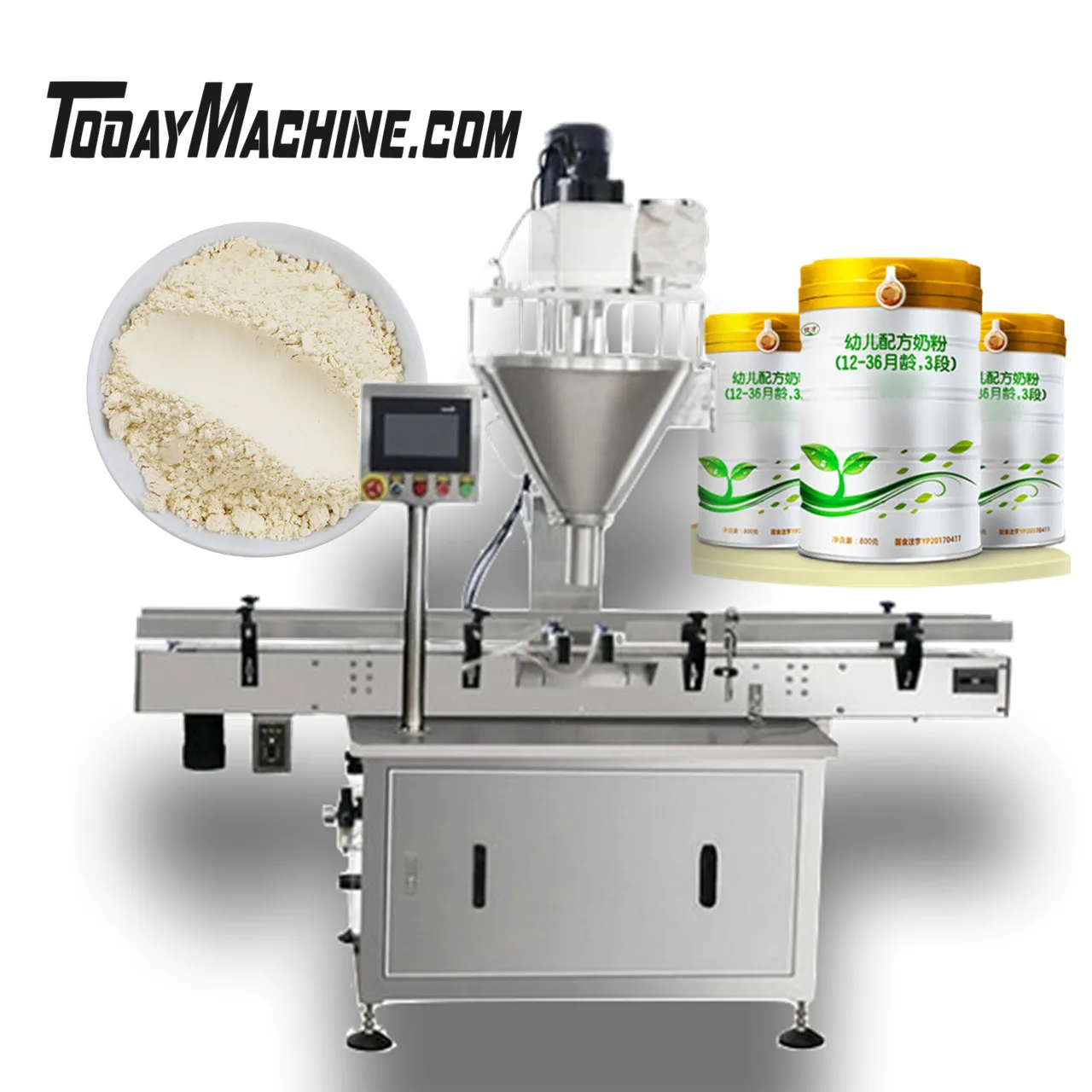 Автоматическая машина для розлива порошка молока в гранулах чили различная